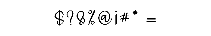 Sunday Ornament Font OTHER CHARS