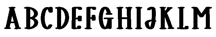 Sunday Planner Regular Font UPPERCASE