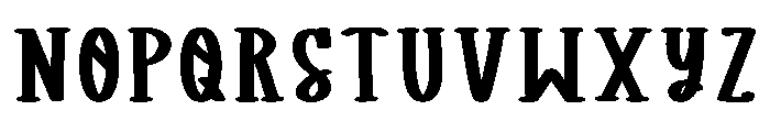 Sunday Planner Regular Font LOWERCASE