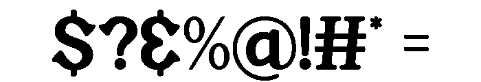 Sunday Reaction Font OTHER CHARS