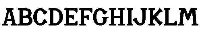 Sunday Reaction Font UPPERCASE