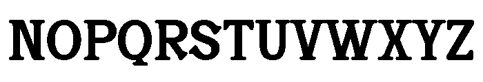Sunday Reaction Font UPPERCASE