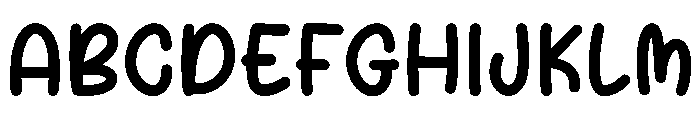 Sunday Romantic Font UPPERCASE