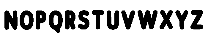 Sunday Rounded Regular Font UPPERCASE