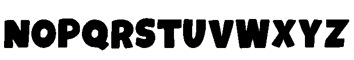 Sunday School Regular Font LOWERCASE