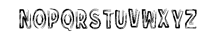 Sunday Sketch Regular Font UPPERCASE
