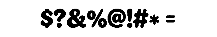Sunday Soul Font OTHER CHARS
