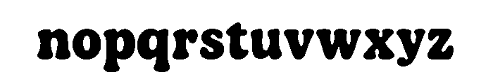 Sunday Soul Font LOWERCASE