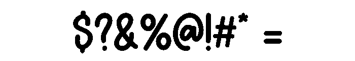 Sunday Summer Regular Font OTHER CHARS