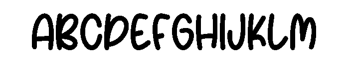 Sunday Summer Regular Font UPPERCASE