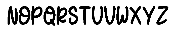 Sunday Summer Regular Font UPPERCASE