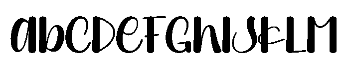 Sunday Sunrise Font UPPERCASE