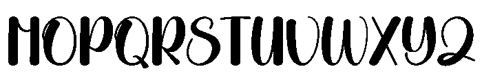 Sunday Sunrise Font LOWERCASE