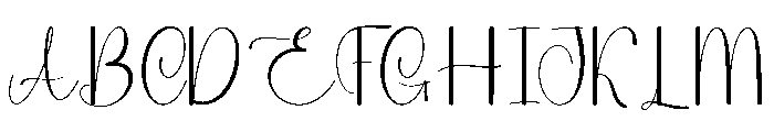 Sunday Teacher Font UPPERCASE