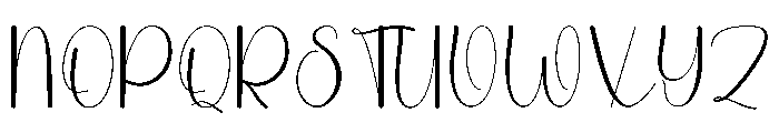 Sunday Teacher Font UPPERCASE