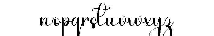 Sunday Teacher Font LOWERCASE
