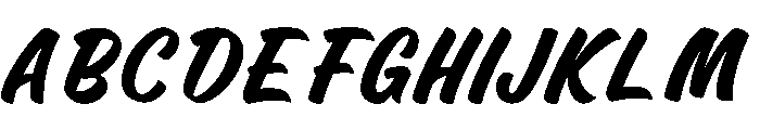 Sunday Thesso Font UPPERCASE