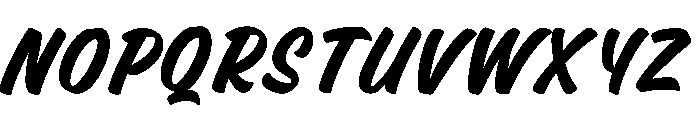 Sunday Thesso Font UPPERCASE
