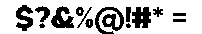 Sunday Wobble Regular Font OTHER CHARS