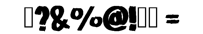 Sunday Writing Regular Font OTHER CHARS