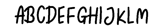 SundayChalks-Regular Font UPPERCASE
