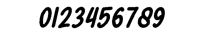 SundayChalksExtraBoldSlant-Rg Font OTHER CHARS
