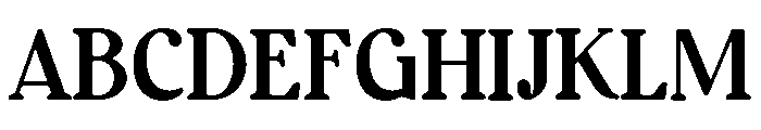 SundayMonare-Regular Font UPPERCASE