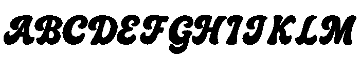 SundaySwing Font UPPERCASE