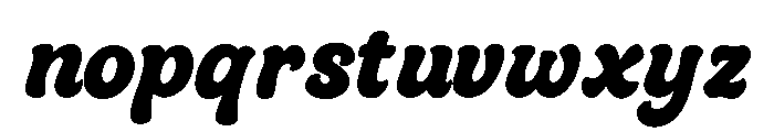 SundaySwing Font LOWERCASE