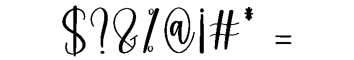 Sundaylight Font OTHER CHARS