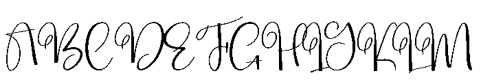 Sundaylight Font UPPERCASE