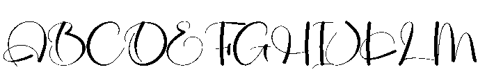 Sundaywork Font UPPERCASE