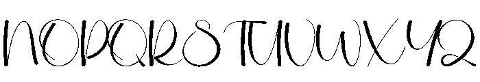 Sundaywork Font UPPERCASE