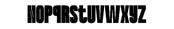 Sundown Regular Font LOWERCASE