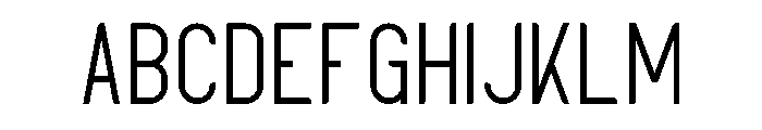 Sunflower Display Font UPPERCASE