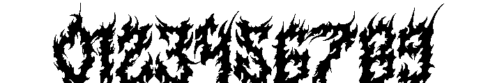 Sunfyre Font OTHER CHARS