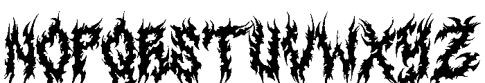 Sunfyre Font UPPERCASE