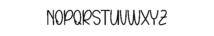 Sunglass Font LOWERCASE
