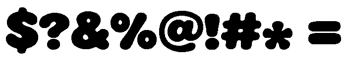 Sunie Robti Regular Font OTHER CHARS