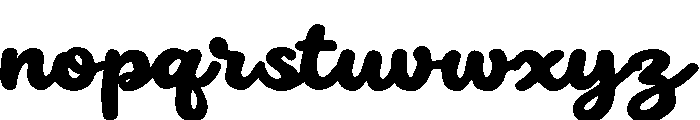 Sunkind Display Bold Font LOWERCASE
