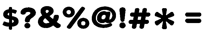 Sunkiss Muse Display Regular Font OTHER CHARS