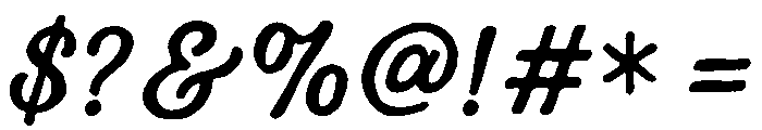 Sunkiss Muse Script Regular Font OTHER CHARS