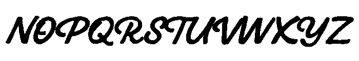 Sunkiss Muse Script Regular Font UPPERCASE