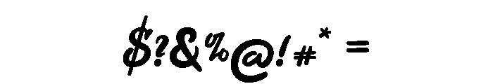 Sunkissed Sunday Regular Font OTHER CHARS