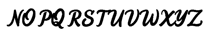 Sunkissed Sunday Regular Font UPPERCASE