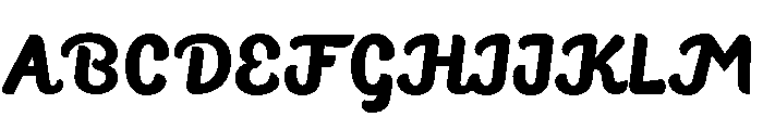 Sunkist Regular Font UPPERCASE