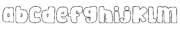 Sunkist Sunday Outline FONT