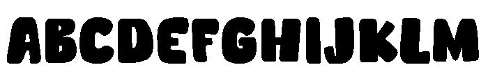 Sunkist Sunday Font UPPERCASE