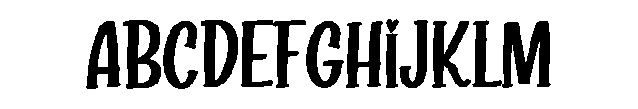Sunkiva Font UPPERCASE