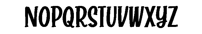 Sunkiva Font UPPERCASE
